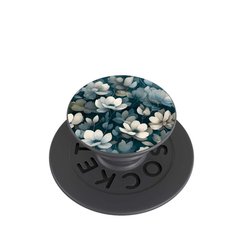  PopGrip Negative Flower Petrol White with AI