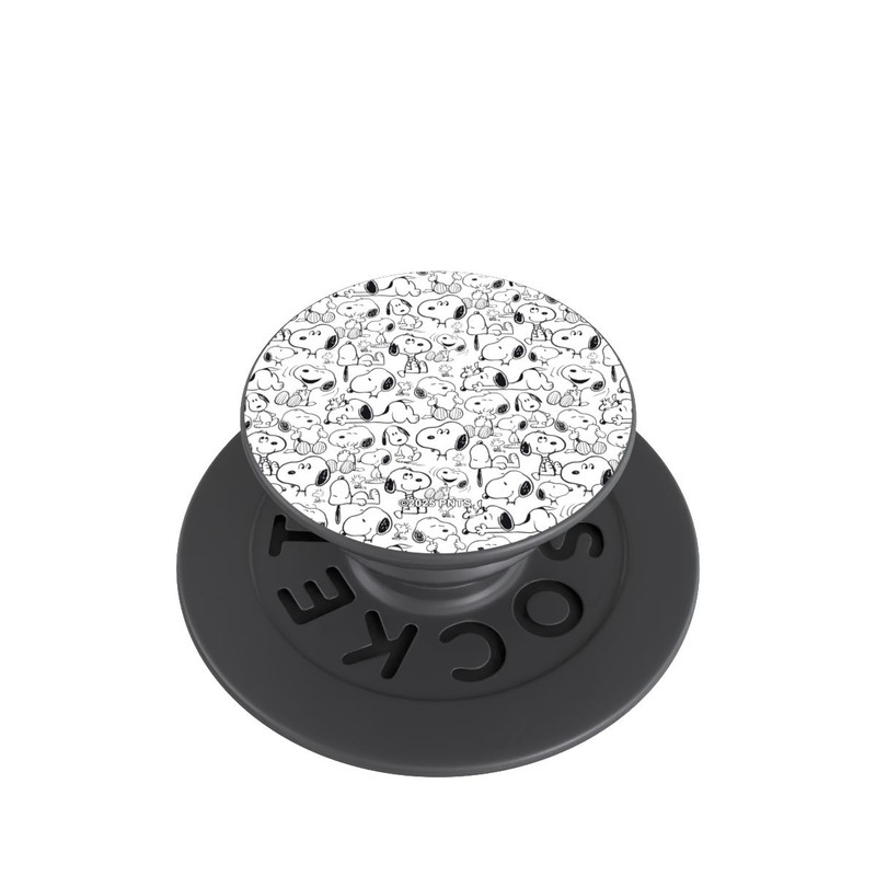  PopGrip Classic Snoopy Pattern White