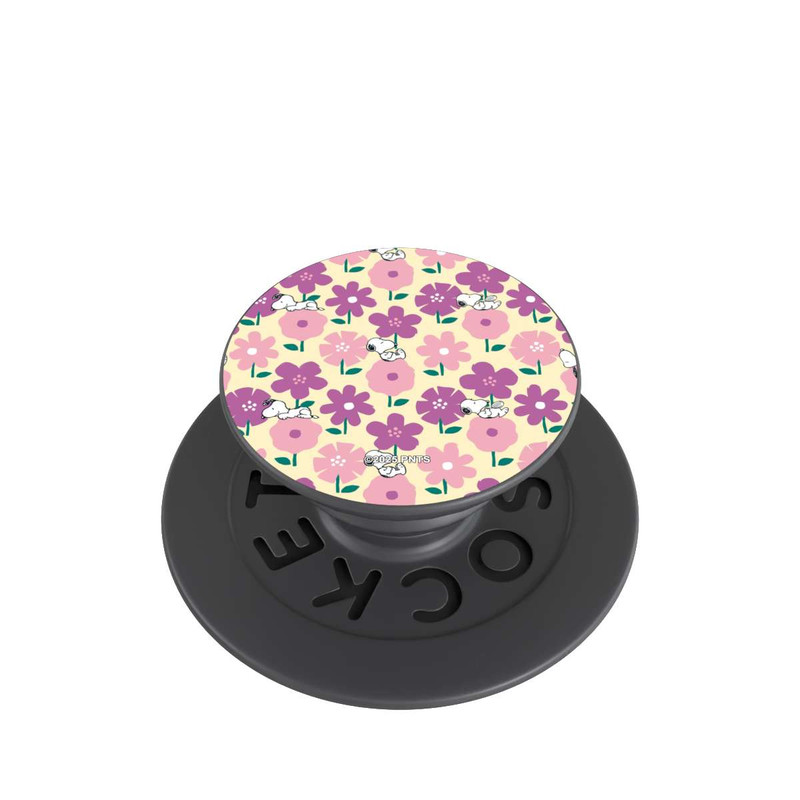  PopGrip Peanuts Flower Pattern Yellow