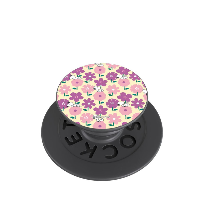 PopGrip Peanuts Flower Pattern Yellow