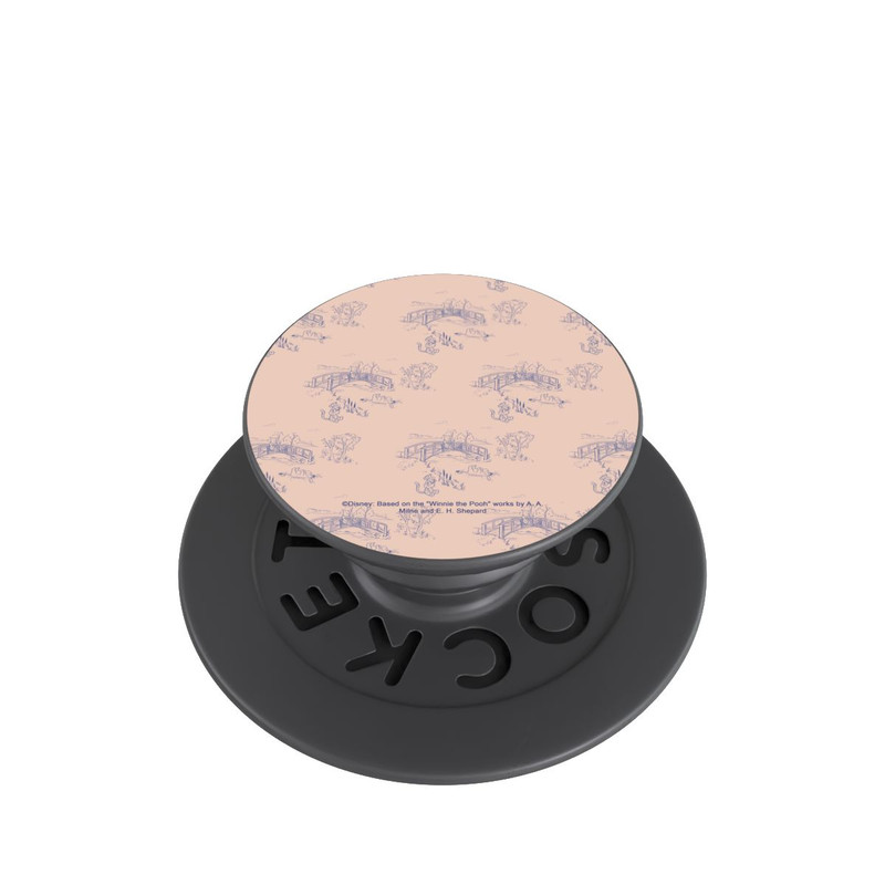  PopGrip Winnie l'Ourson Pont Rose à Motif Céramique
