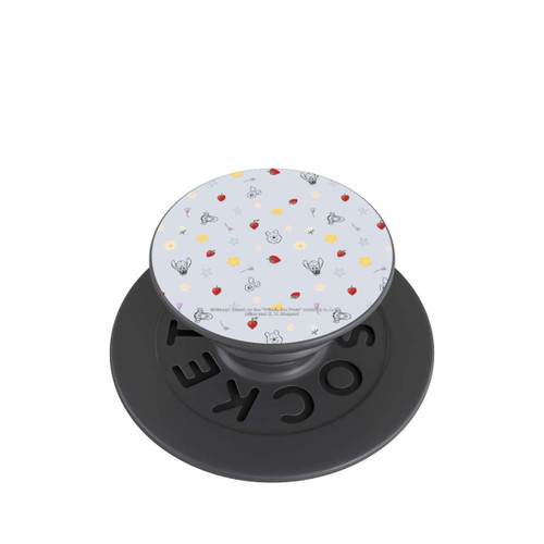  PopGrip Winnie Puuh und Freunde Erdbeer Muster Blau