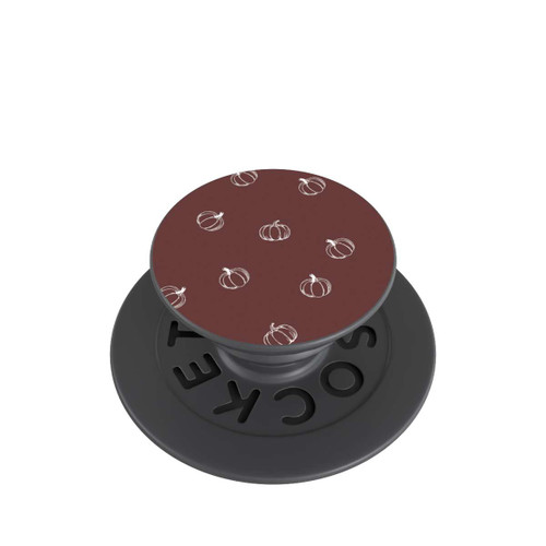  PopGrip Pumpkin Season Pattern Brown