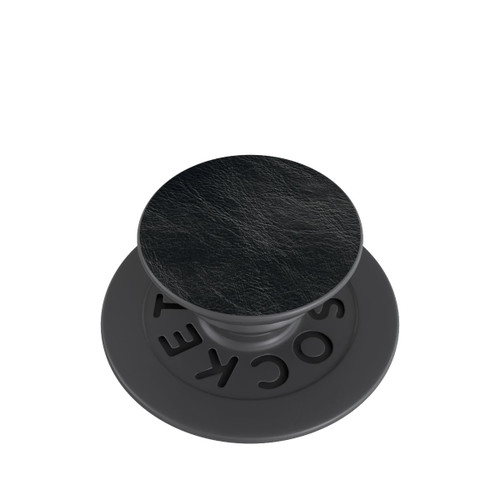  PopGrip Schwarzer Lederlook Hintergrund