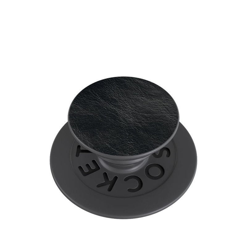  PopGrip Schwarzer Lederlook Hintergrund