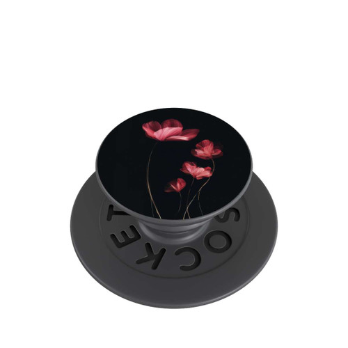  PopGrip Burgunder Blüten schwarz