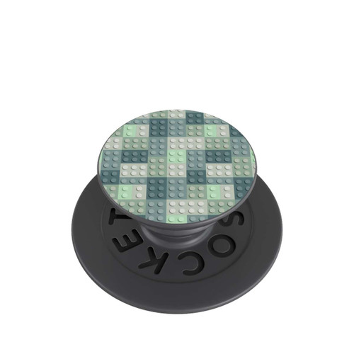  PopGrip Green Blocks Pattern