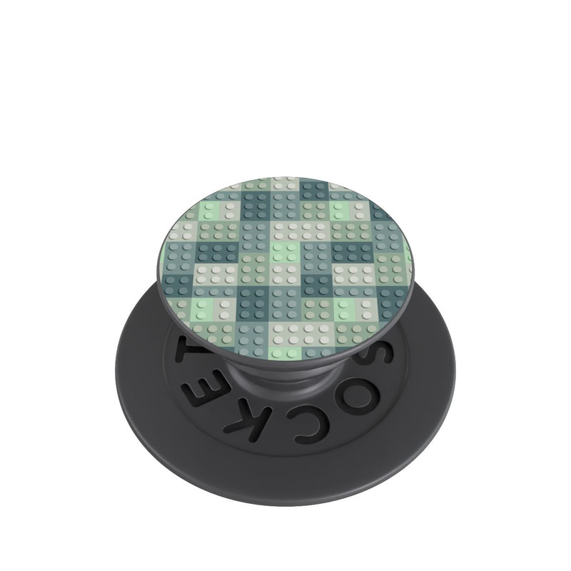  PopGrip Green Blocks Pattern