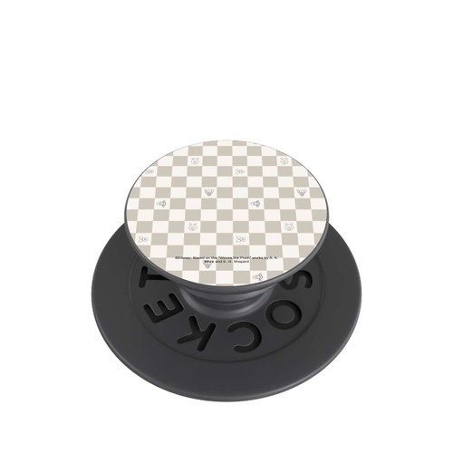  PopGrip Winnie Puuh Kariert Beige