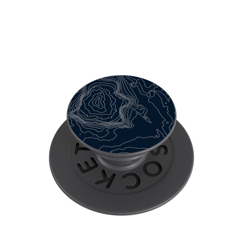  PopGrip Berg Höhenlinien Dunkel