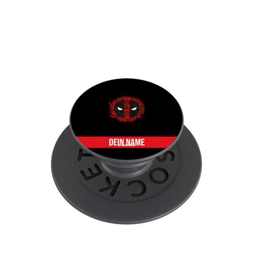  PopGrip Deadpool Logo Personalisierbar