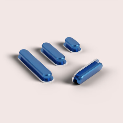 Buttons blue  Apple iPhone 17