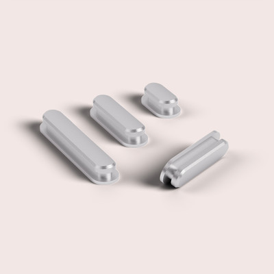 Buttons silver  Apple iPhone 16