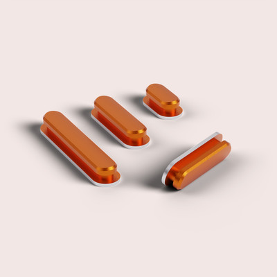 Buttons orange  Apple iPhone 17 Pro